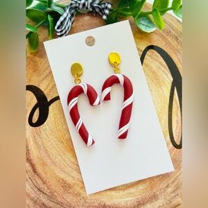 Handmade polymer clay earrings